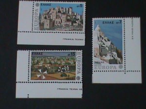 ​GREECE-1977-SC#1205-7- THE BEAUTIFUL VIEWS OF GREECE-MNH-VF-LAST ONE-