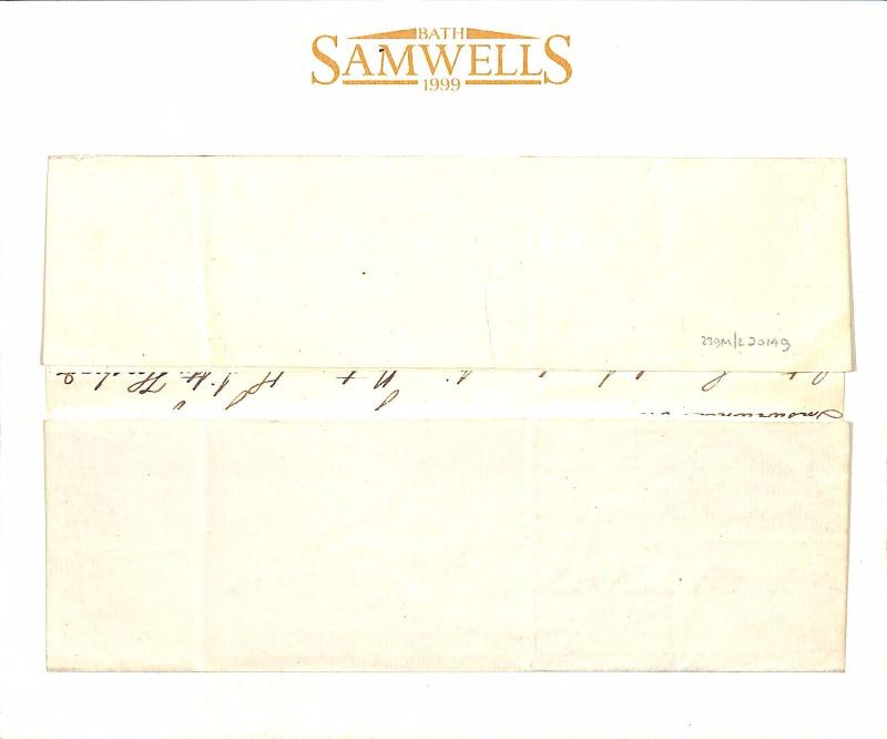 MS2626* GB Bristol Cover 1793 Distinctive Serpentine *BRISTOLL* Postmark Letter