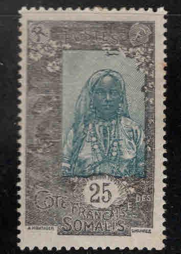 Somali Coast Scott 93 MH*  stamp
