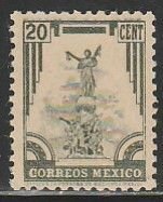 MEXICO 796, 20¢ 1934 Definitive. Monument. MINT, NH. VF.