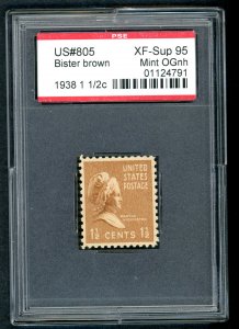 US 805 Mint Ognh PSE XF-Sup 95 Encapsulated