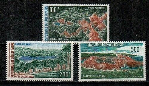 Ivory Coast Scott C51-3 Mint NH (Catalog Value $18.00)