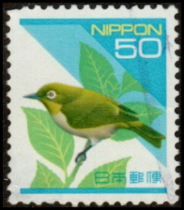 Japan 2158 - Used - 50y Japanese White-eye (1994) (cv $0.55)