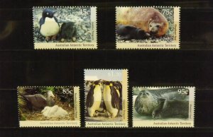 Australia Antarctic Territory   MNH # L83, L84, L85, L86, L87      CV$ 7.00