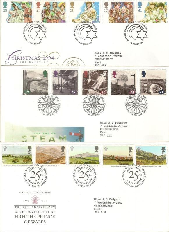 GB 1994 FDC Collection (9)