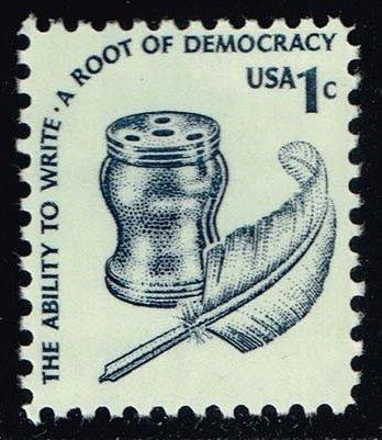 US #1581 Inkwell and Quill; MNH (0.25)