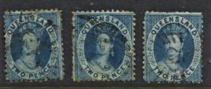 STAMP STATION PERTH Queensland #40 QV Definitive Used Wmk.68 - Perf.13 CV$18.00