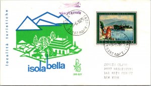 Italy 1976 FDC - Airmail - Isola Bella - J8627