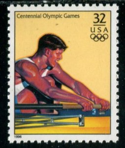 3068l US 32c Atlanta Summer Olympics - Men's Rowing, MNH