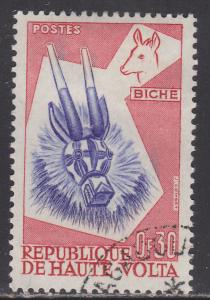 Burkina Faso 71 Deer Mask 1960