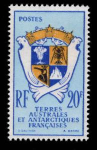 France Souther and Antarctic Territory FSAT Scott 151959 MNH** Coat of Arms