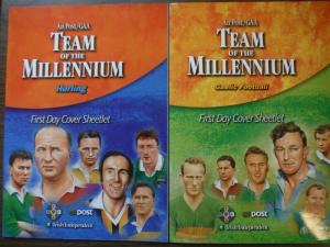 IRELAND 1999 GAELIC FOOTBALL HURLING STAMPS 1185 1191a 1195a 1198a 1200a 1246