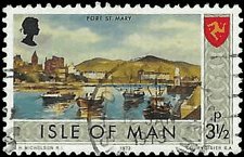 ISLE OF MAN   #18 USED (3)