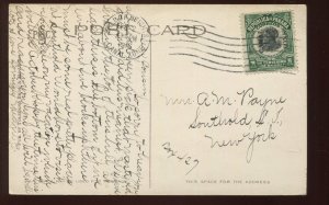 Canal Zone 46 Mt. Hope Overprint Used on Picture Postcard LV4720