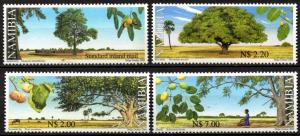 Namibia - 2000 Indigenous Fruit Trees Set MNH SG 873-876
