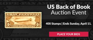 US Back of Book Auction #20