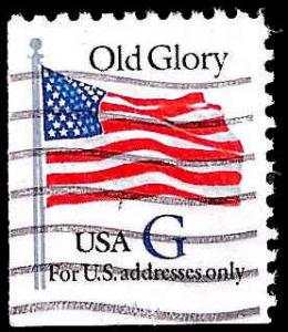 # 2884 USED G STAMP OLD GLORY