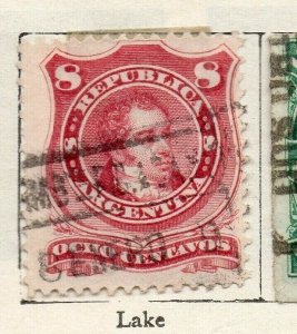 Argentina 1877-78 Early Issue Fine Used 8c. NW-179136