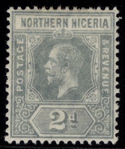 NORTHERN NIGERIA GV SG42, 2d grey, M MINT.