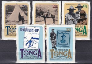 Tonga #504-8   MNH CV $13.00  (Z7108)