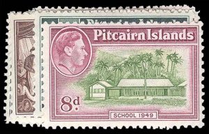 PITCAIRN ISLANDS 1-8  Mint (ID # 94062)