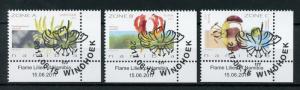 Namibia 2017 CTO Flame Lilies 3v Set Lily Flora Flowers Stamps