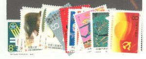 China (PRC) #2102-16  Single (Complete Set)