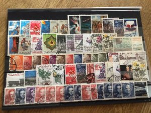 Denmark mounted mint or used stamps  A12351