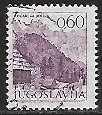 Yugoslavia # 1071 - Logarska Dolina Mountains - used....{Gn14}