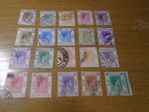 Hong Kong  #  154-64A/165A-166A  used