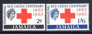 JAMAICA - 1963 -Red Cross  - MINT  LIGHTLY HINGED 