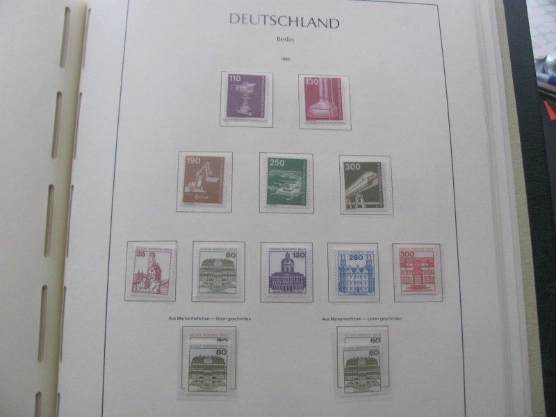 GERMANY BERLIN LIGHTHOUSE  ALBUM   1949-1990 MNH SOME BIG SETS SIGNED XF  (194)