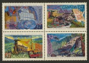 Canada 1202a MNH Explorers, Ship, Map, Flag, gun