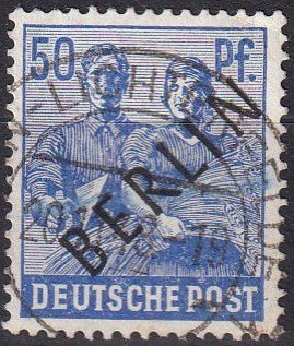 Germany #9N13 F-VF Used CV $22.50 (Z1986)