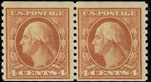 495 Mint,OG,H... Pair... SCV $24.00
