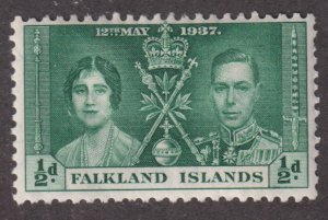 Falkland Islands 81 Coronation Issue 1937