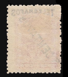 ECUADOR 1893 SCOTT # 38. UNUSED. OVERPRINTED TELEGRAPH