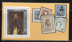 Cuba 2356 ESSEN '80 Philatelic Exhibition s.s. MNH