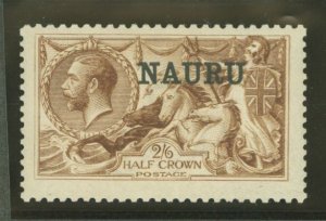 Nauru #13 Unused Single