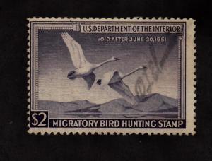 United States -1950 - SC RW17 - Used - Trumpeter Swans