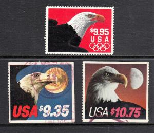 US HIgh Value Stamps Used