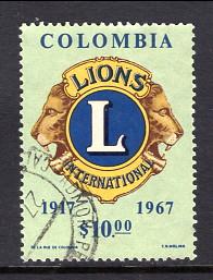 Colombia 770 Lions Used VF