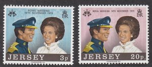 Jersey # 89-90, Princess Anne's Wedding, Mint LH, 1/3 Cat.