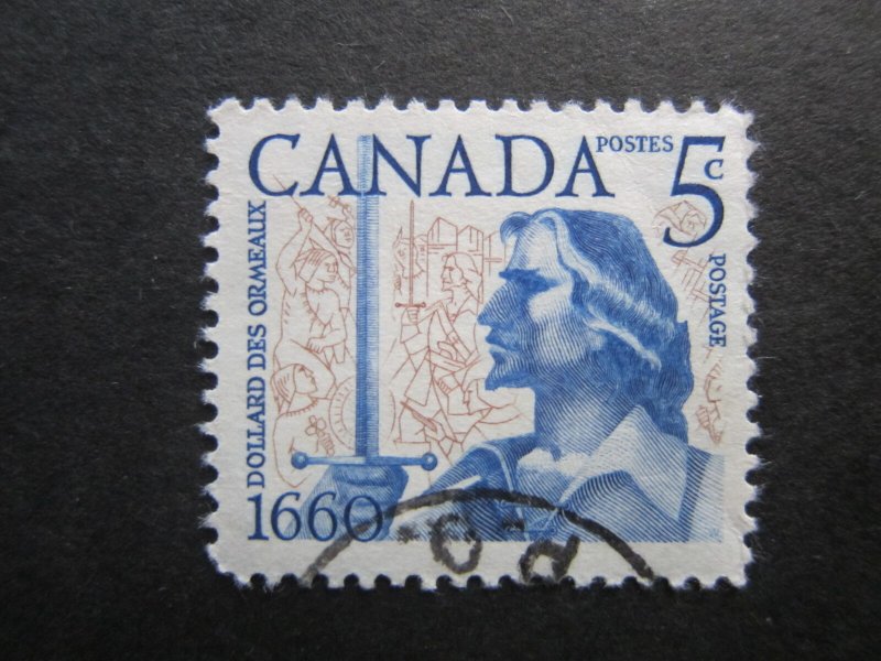 Canada 390 Battle Of Long Sault Nice stamps {ca310} Canada, General