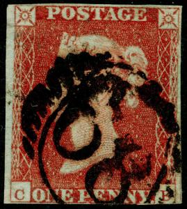 SG8, 1d red-brown, USED. 