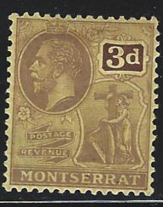 Montserrat  mint hinged  SC  47