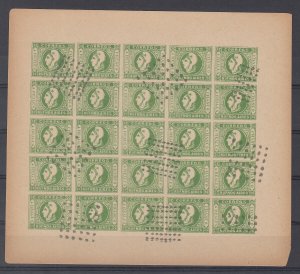 ARGENTINA 1859-62 Buenos Aires 4R green, 1 - 70326