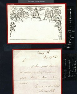 GB MULREADY PROOF Presented May 1840 Personal ROWLAND HILL Autograph Letter rx15 