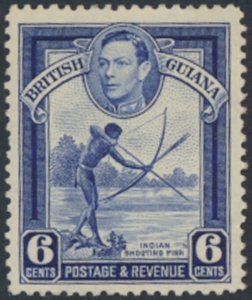 British Guiana   SC# 233a  MLH   perf 12½  see details & scans