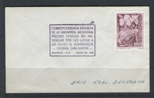 ARGENTINA;  1960 early Expo COVER used to Germany Special cancel